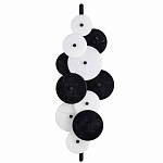 Бра светодиодное из черно-белых дисков Contrast Sample варинант исполнения - 4 | Loft Concept в Сочи