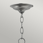 Подвесной светильник с прозрачным стеклянным цилиндрическим плафоном в классическом стиле на цепи Hinkley варинант исполнения - 18 | Loft Concept в Сочи