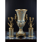 Фарфоровый подсвечник Три рожка X варинант исполнения - 7 | Loft Concept в Сочи