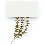 Бра Brass Eucalyptus Branches Lampshade Wall Lamp варинант исполнения - 2 | Loft Concept в Сочи