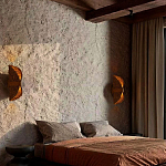 Бра плетеное из ротанга Chainmail варинант исполнения - 2 | Loft Concept в Сочи