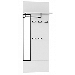 Вешалка настенная белая Strict Lines варинант исполнения - 1 | Loft Concept в Сочи