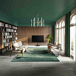 Люстра подвесная с 20-ю цилиндрическими матовыми плафонами Delta Light варинант исполнения - 5 | Loft Concept в Сочи