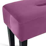 Мягкий  пуф на черных ножках Winton Pouf варинант исполнения - 18 | Loft Concept в Сочи