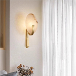 Бра с мраморным рассеивателем овальной формы Torch варинант исполнения - 1 | Loft Concept в Сочи