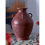 Ваза бордовая с 4-мя фактурными ручками Vase Burgundy Glaze варинант исполнения - 4 | Loft Concept в Сочи