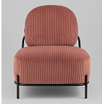 Кресло Стоун велюр рельефный коралловый варинант исполнения - 4 | Loft Concept в Сочи