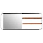 Настенное зеркало с двумя полками Two Shelves Functional Mirrors варинант исполнения - 1 | Loft Concept в Сочи