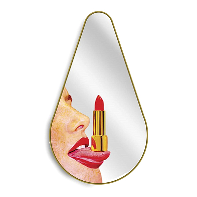 Зеркало Seletti Pear Tongue Зеркало Seletti Pear Tongue