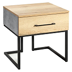 Тумба прикроватная с ящиком в стиле лофт Urban Style Space 2 варинант исполнения - 2 | Loft Concept в Сочи