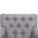 Кресло Addison Chic Armchair grey flax варинант исполнения - 4 | Loft Concept в Сочи
