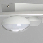 Потолочный светильник овальной формы белого цвета с 7-ю лампами Lunar Pebbles варинант исполнения - 10 | Loft Concept в Сочи