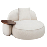 Кушетка Orus с овальным столиком  варинант исполнения - 4 | Loft Concept в Сочи