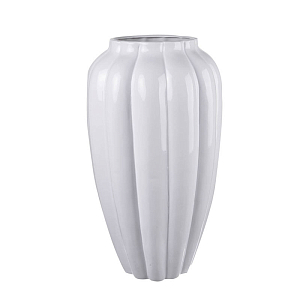 Ваза Carambola Vase white high