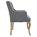Кресло Mason Classical Armchair grey flax варинант исполнения - 1 | Loft Concept в Сочи