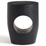 Приставной столик черного цвета AMORPHOUS варинант исполнения - 1 | Loft Concept в Сочи