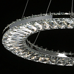 Люстра круглая с прозрачной хрустальной рамкой Maude Crystal Light варинант исполнения - 7 | Loft Concept в Сочи