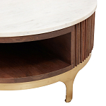Круглый кофейный стол Sadie Round Coffee Table варинант исполнения - 2 | Loft Concept в Сочи