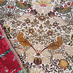 Мебельная ткань Гобелен William Morris кофейный цвет N 1114 варинант исполнения - 3 | Loft Concept в Сочи