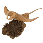 Статуэтка из дерева скат Animals of the World варинант исполнения - 3 | Loft Concept в Сочи