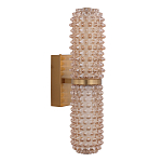 Бра с факутрным стеклянным плафоном Шампань Sonora варинант исполнения - 2 | Loft Concept в Сочи