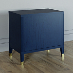 Прикроватная тумбочка с полкой Elsa Dreams Blue варинант исполнения - 4 | Loft Concept в Сочи