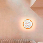 Бра в форме диска с перламутровыми прямоугольниками из морской ракушки Touch of Marine Charm варинант исполнения - 3 | Loft Concept в Сочи