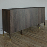 Большой Комод-буфет Elsa Dreams Walnut с ящиками варинант исполнения - 7 | Loft Concept в Сочи