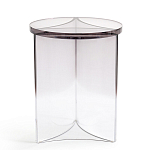 Стол журнальный круглый Acrylic Аether Smoke варинант исполнения - 2 | Loft Concept в Сочи