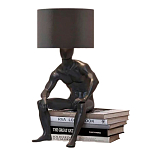 Настольная лампа с абажуром GERTY LAMP варинант исполнения - 1 | Loft Concept в Сочи