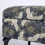 Банкетка с принтом из журавлей Crane варинант исполнения - 3 | Loft Concept в Сочи