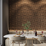 Гипсовая 3D панель с принтографией PM-26 варинант исполнения - 2 | Loft Concept в Сочи