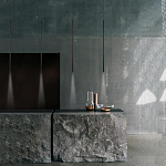 Подвсеной светильник светодиодный металлический цилиндрической формы Высота 30см Trumpet tube варинант исполнения - 6 | Loft Concept в Сочи