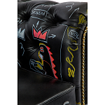 Кресло "Баския и Уорхол" Basquiat Warhol graffiti chair натуральная кожа варинант исполнения - 6 | Loft Concept в Сочи