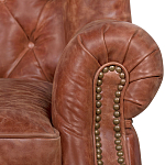 Кожаное кресло James Brown Leather Armchair варинант исполнения - 4 | Loft Concept в Сочи