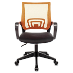 Офисное кресло с основанием из черного пластика Desk chairs Orange варинант исполнения - 2 | Loft Concept в Сочи