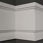 Гладкий молдинг MT-40 варинант исполнения - 1 | Loft Concept в Сочи