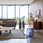 Фигурный приставной столик черного цвета AMORPHOUS варинант исполнения - 7 | Loft Concept в Сочи