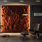 Барельеф RHINOCER варинант исполнения - 1 | Loft Concept в Сочи