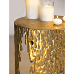 Столик дизайнерский Copper streaks варинант исполнения - 7 | Loft Concept в Сочи