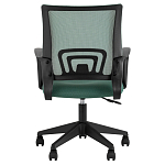 Офисное кресло с основанием из черного пластика Desk chairs Green варинант исполнения - 4 | Loft Concept в Сочи