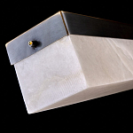 Подвесной светильник линейный из натурального камня Perfection of Geometry варинант исполнения - 7 | Loft Concept в Сочи