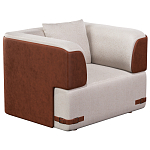 Кресло Richmond  с кожаной отделкой варинант исполнения - 1 | Loft Concept в Сочи