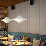 Подвесной вязаный белый светильник «Звезда Востока 01» варинант исполнения - 2 | Loft Concept в Сочи