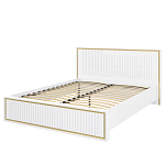 Кровать двуспальная белая Antique Order варинант исполнения - 1 | Loft Concept в Сочи