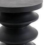 Фигурный приставной столик черного цвета AMORPHOUS варинант исполнения - 2 | Loft Concept в Сочи