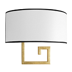 Бра с белым овальным абажуром с черной окантовкой Natural Concepts варинант исполнения - 2 | Loft Concept в Сочи