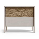 Тумба 2 ящика с подсветкой на рельефном фасаде Warm Industrial варинант исполнения - 6 | Loft Concept в Сочи