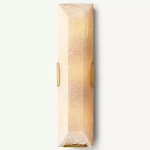 Бра прямоугольное высокое с мраморным плафоном Calling to Shine варинант исполнения - 1 | Loft Concept в Сочи