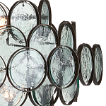 Люстра с каскадом из круглых стеклянных дисков Small Round Sequins варинант исполнения - 1 | Loft Concept в Сочи